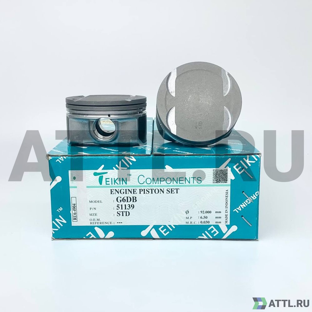 TEIKIN 51139 std Комплект поршней G6DB d92 STD 1,2-1,2-2