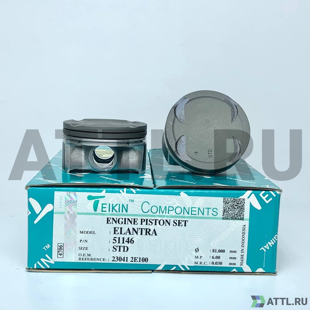 TEIKIN 51146 std Комплект поршней ELANTRA