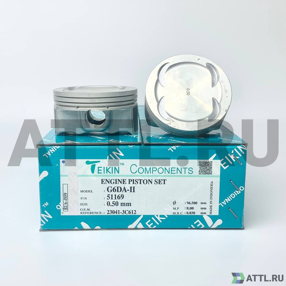 TEIKIN 51169 050 Комплект поршней G6DA-II