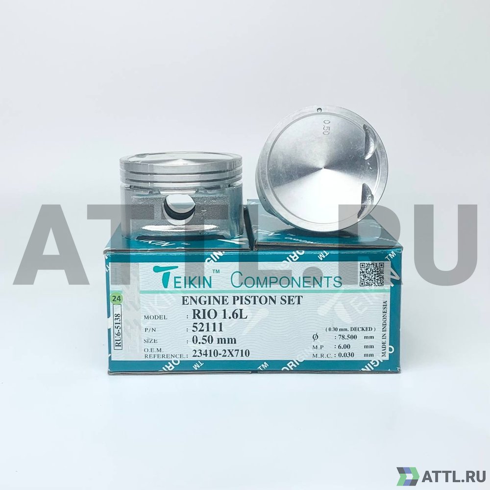 TEIKIN 52111 050 Комплект поршней S6D 1.6