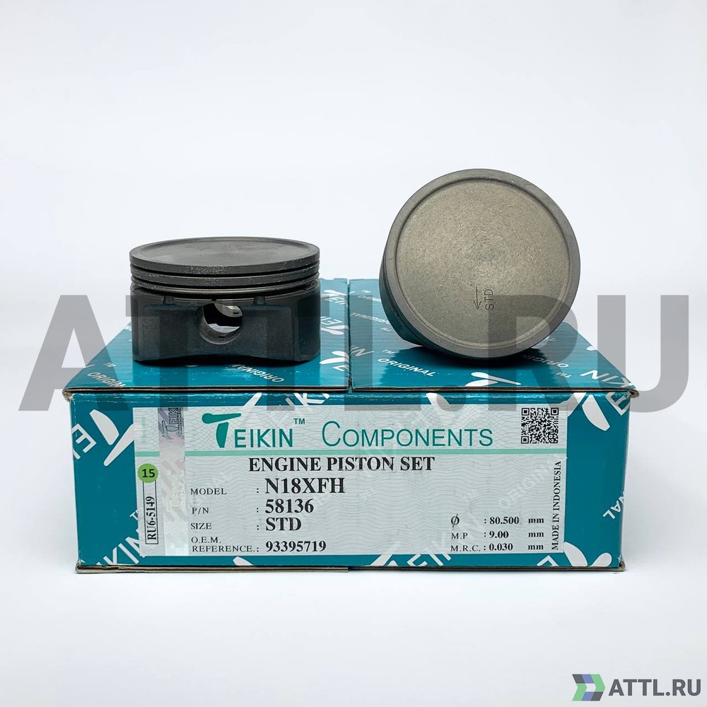 TEIKIN 58136 std Комплект поршней N18XFH d80,5 STD 1,2-1,2-2
