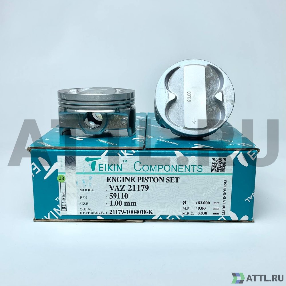 TEIKIN 59110 100 Комплект поршней VAZ 21179 d82+1.00 1,2-1,5-2