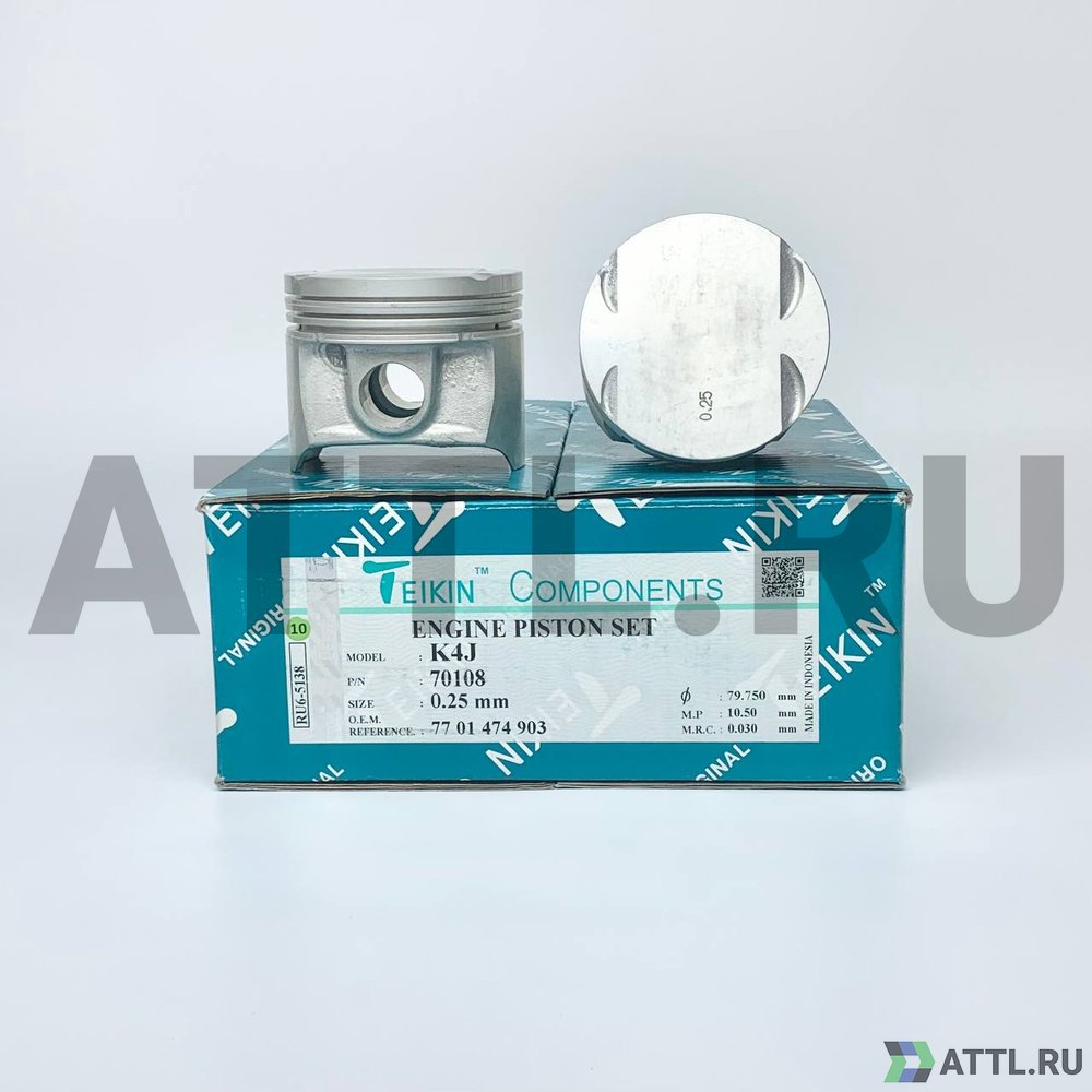 TEIKIN 70108 025 Комплект поршней K4J