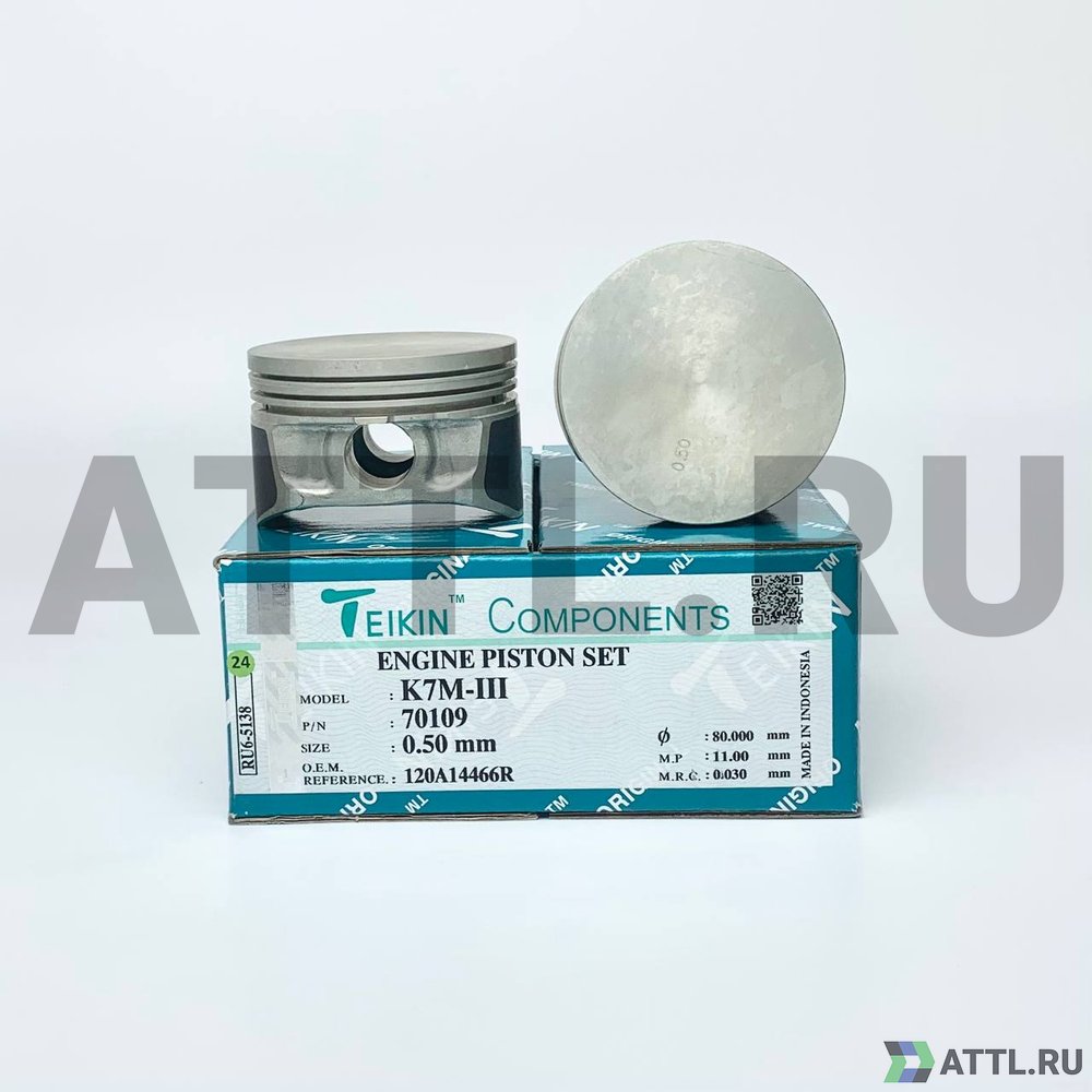 TEIKIN 70109 050 Комплект поршней K7M-III
