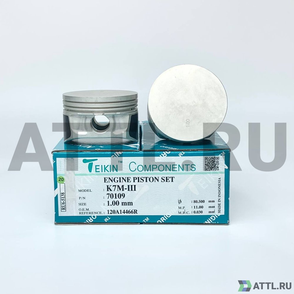 TEIKIN 70109 100 Комплект поршней K7M-III