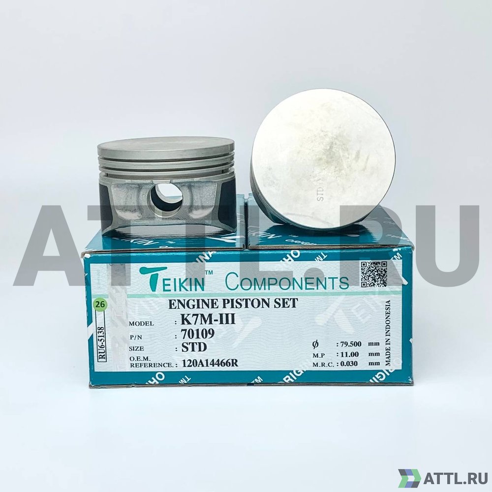 TEIKIN 70109 std Комплект поршней K7M-III