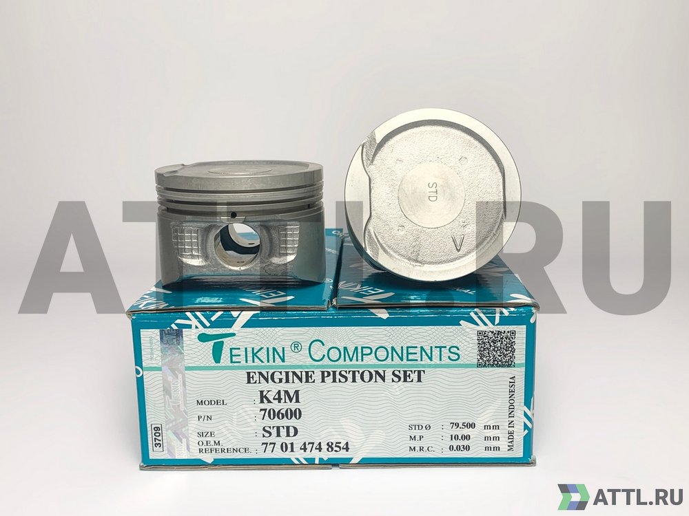 TEIKIN 70600 std Комплект поршней K4M