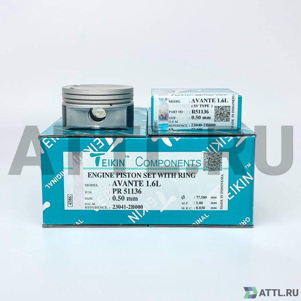 TEIKIN PR 51136 050 Комплект поршней с кольцами G4FC