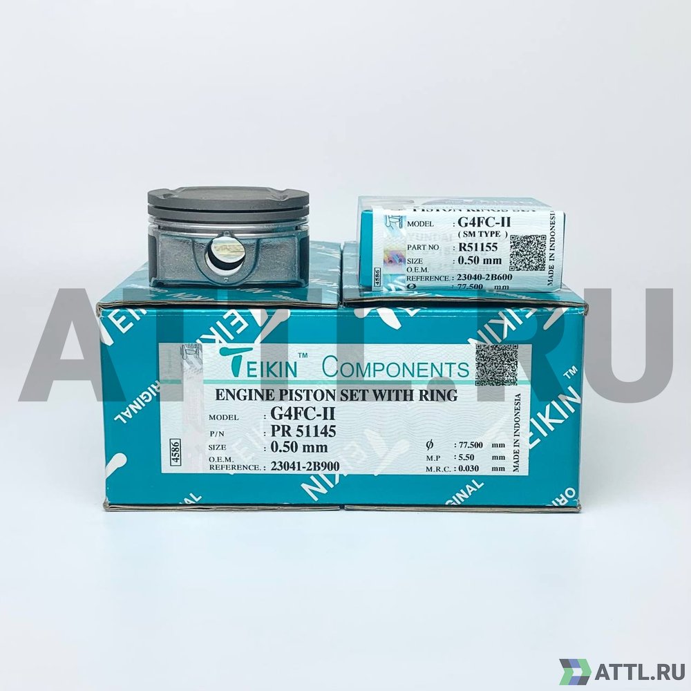 TEIKIN PR 51145 050 Комплект поршней с кольцами G4FC-II