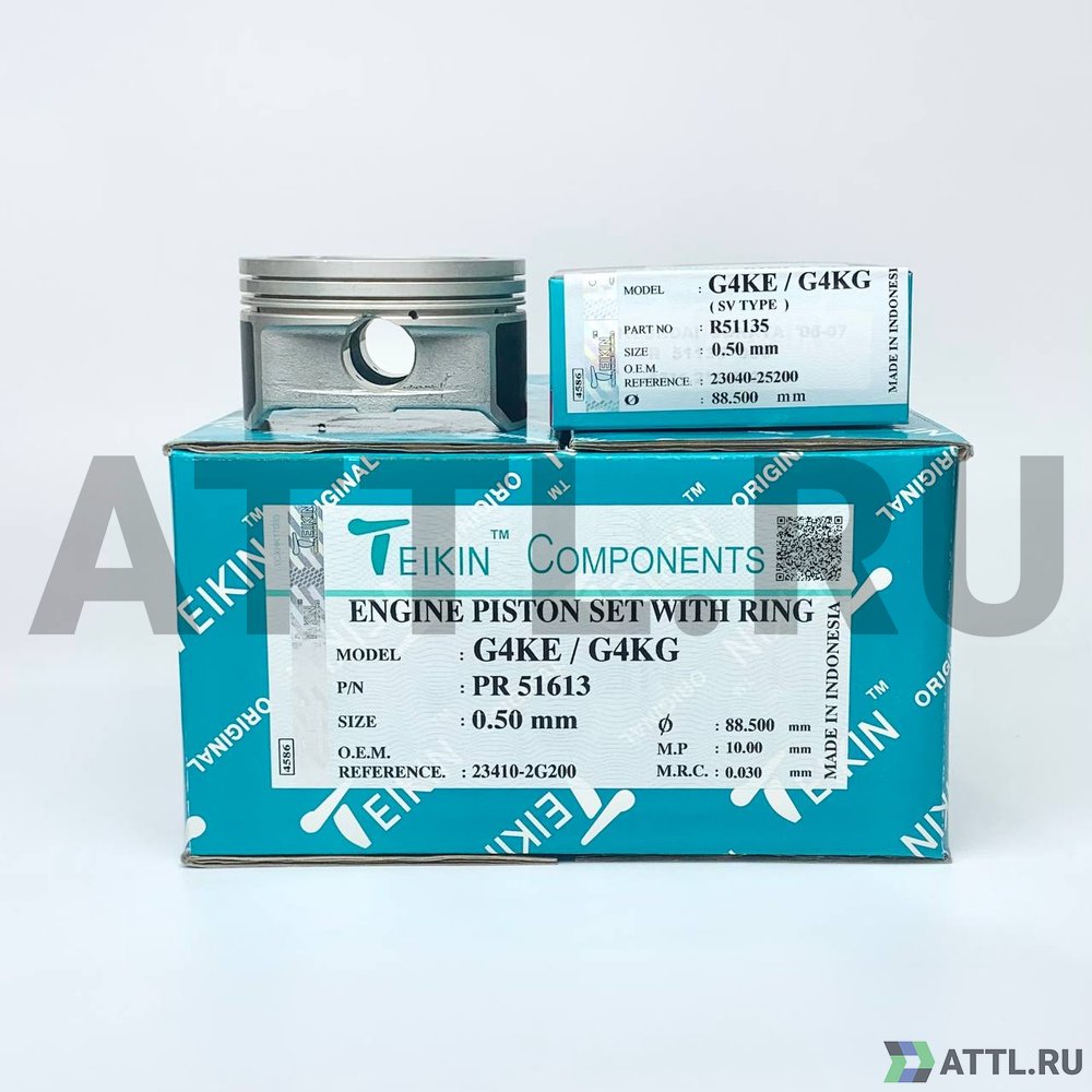 TEIKIN PR 51613 050 Комплект поршней с кольцами G4KE/G4KG
