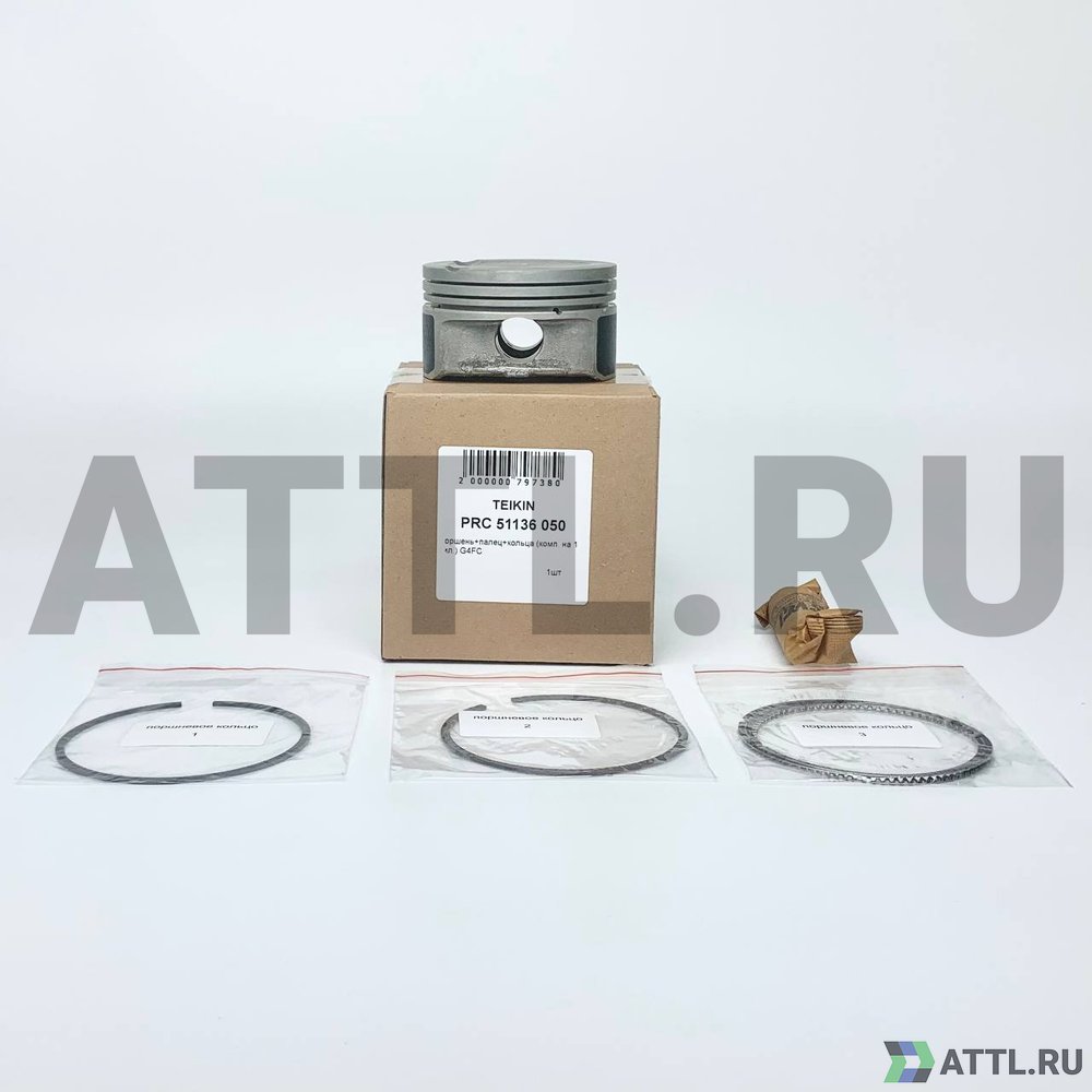 TEIKIN PRC 51136 050 Поршень+палец+кольца (комп. 1 цил.) +0.50 G4FC