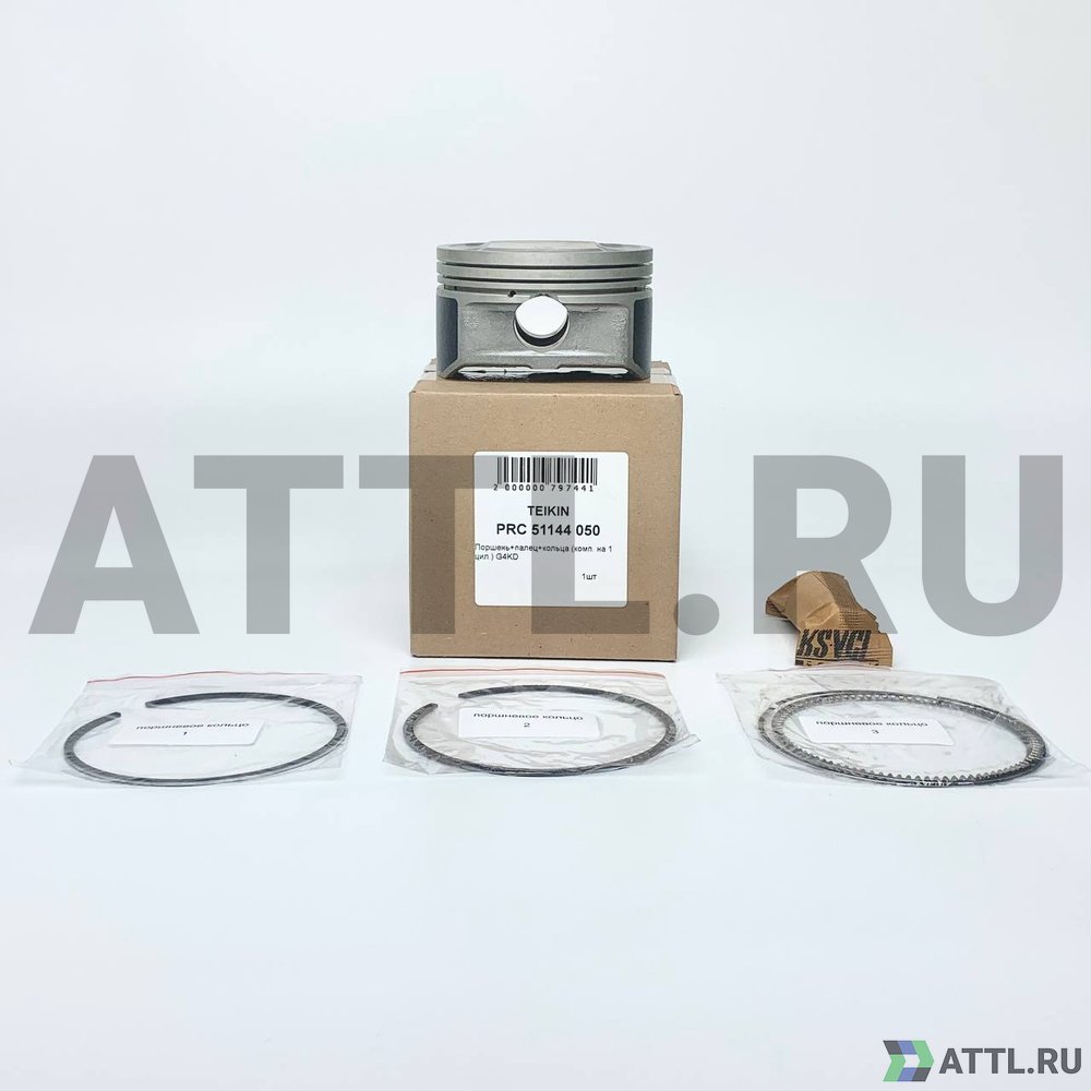 TEIKIN PRC 51144 050 Поршень+палец+кольца (комп. 1 цил.) +0.50 G4KD