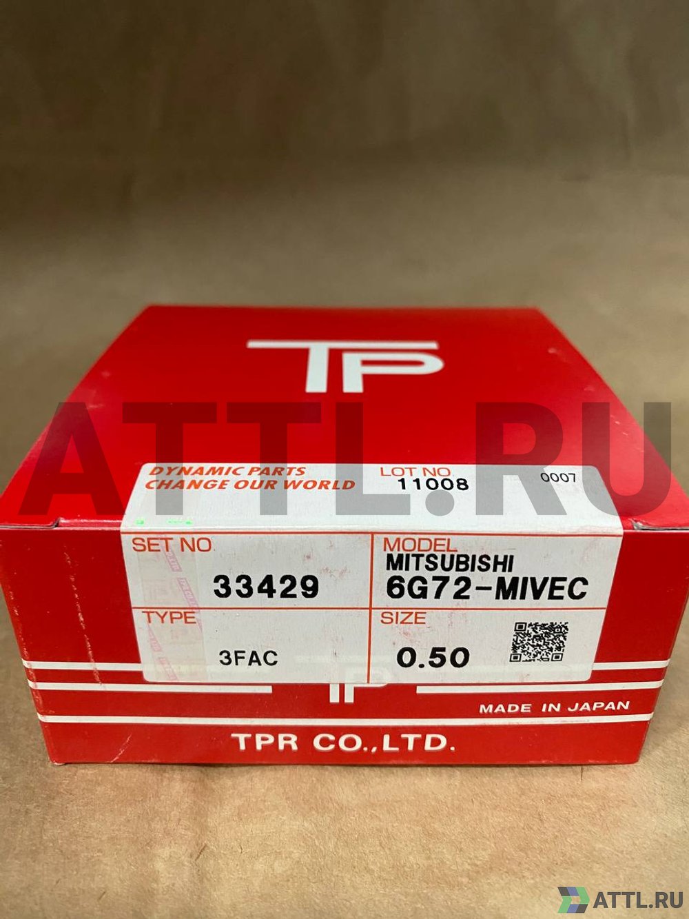 TPR 33429 050 Поршневые кольца 6G72-S2/MIVEC