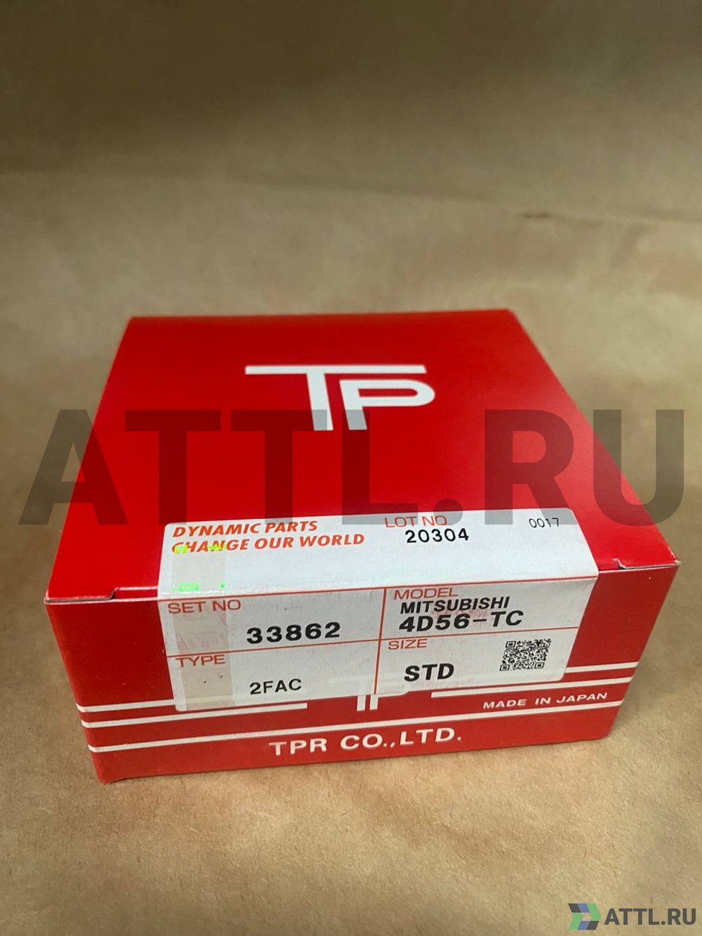 TPR 33862 STD Поршневые кольца 4D55