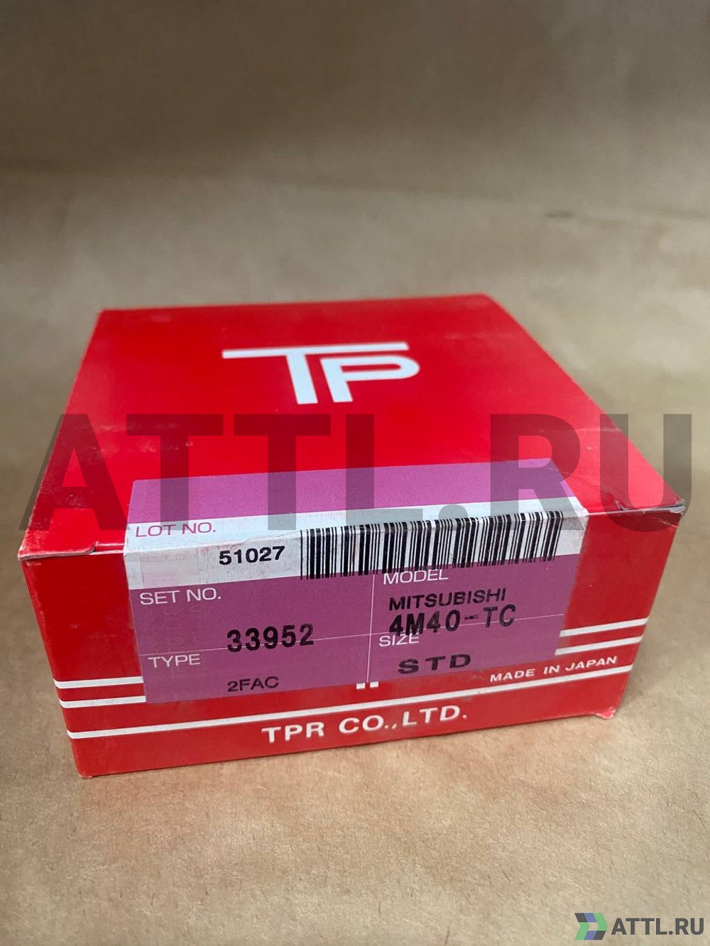 TPR 33952 STD Поршневые кольца 4M40-TC