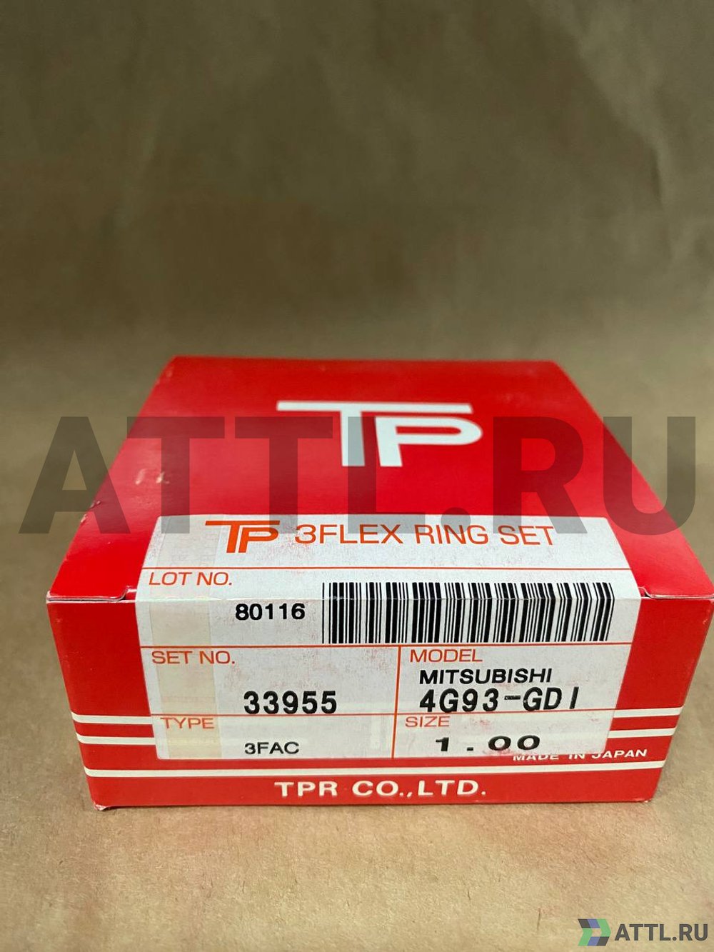 TPR 33955 100 Поршневые кольца 4G92