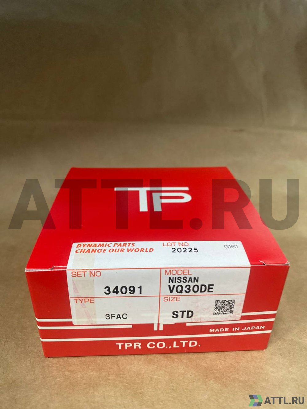 TPR 34091 STD Поршневые кольца VQ30DE
