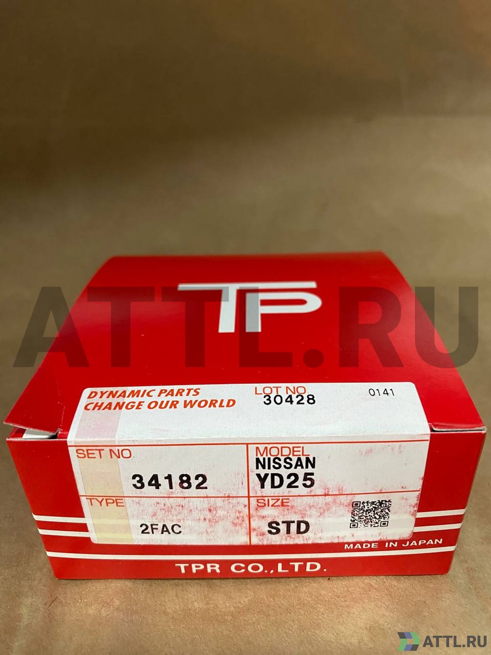 TPR 34182 STD Поршневые кольца YD25DDT1
