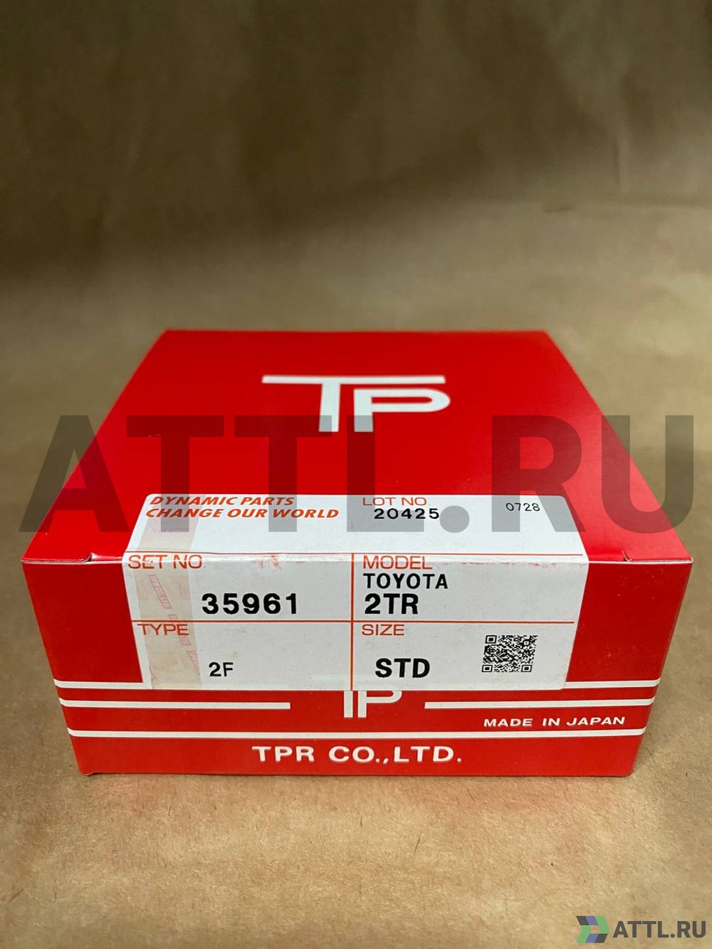 TPR 35961 STD Поршневые кольца 2TR-FE