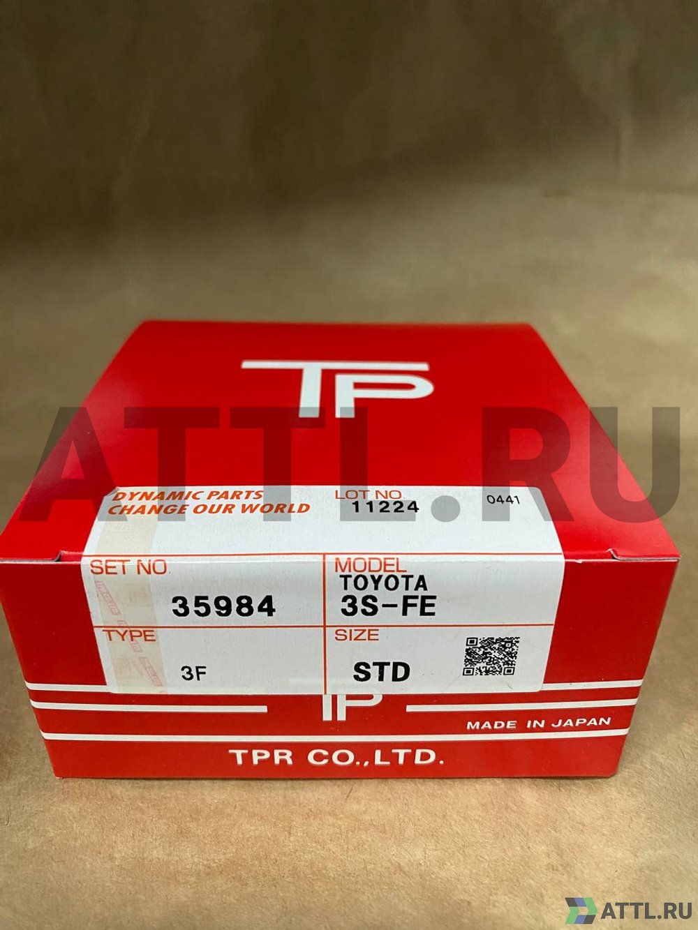 TPR 35984 std Поршневые кольца 3S-FE