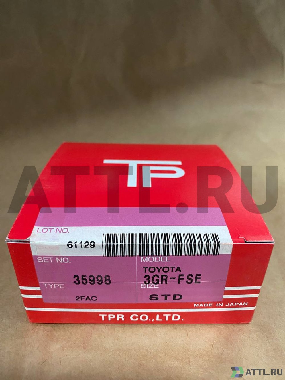 TPR 35998 STD Поршневые кольца 3GR-D4
