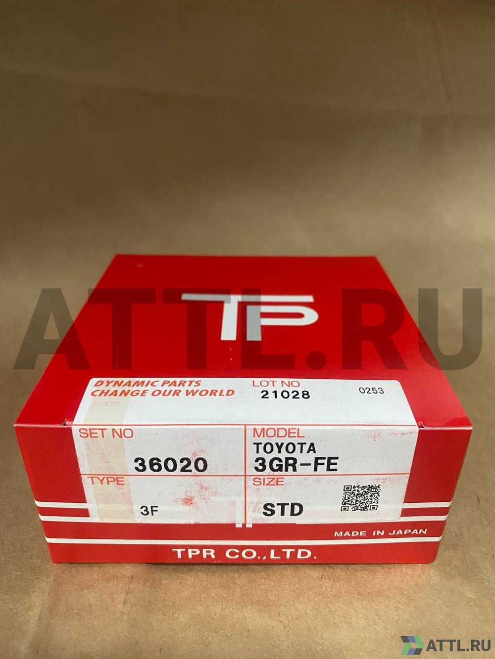TPR 36020 STD Поршневые кольца 3GR-FE