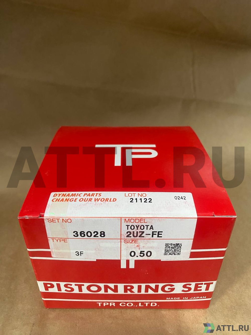 TPR 36028 050 Поршневые кольца 2UZ-FE