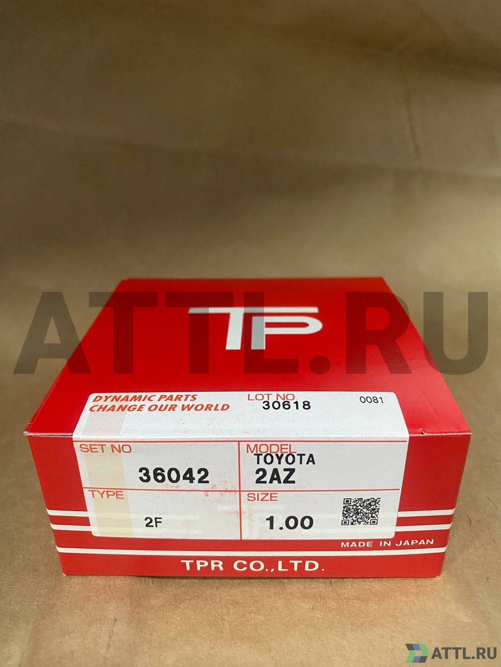 TPR 36042 100 Поршневые кольца 2AZ