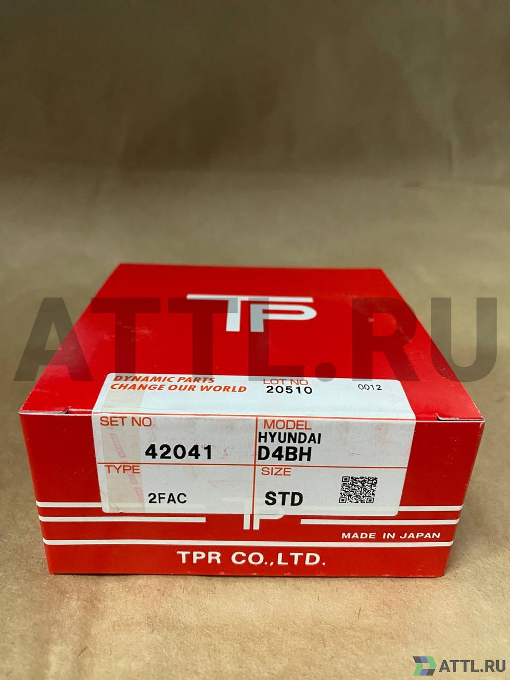 TPR 42041 STD Поршневые кольца D4BF/D4BH